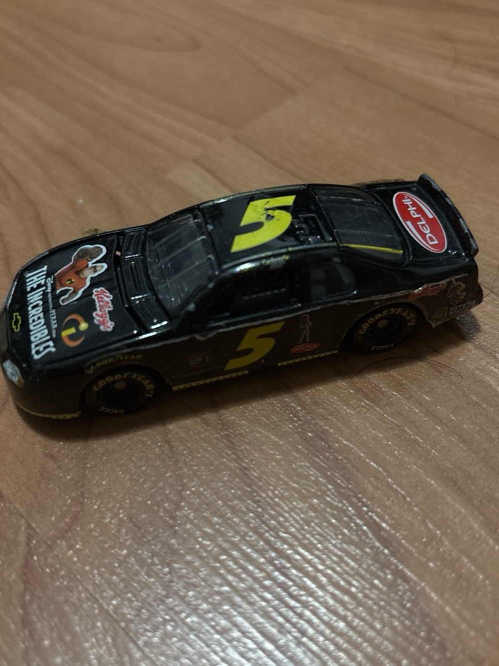 Black #5 Die-Cast Race Car Toy - Kids Toys